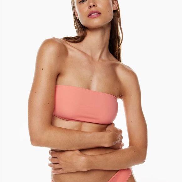NEW unworn Babaton bandeau top (grapefruit coral) - Picture 4 of 7